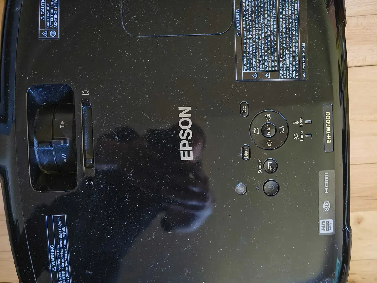 Billede 4 - Epson tw6000 mangler ny pære