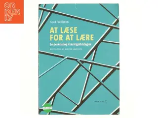 At læse for at lære : en praksisbog i læringsstrategier af Gerd Fredheim (Bog)