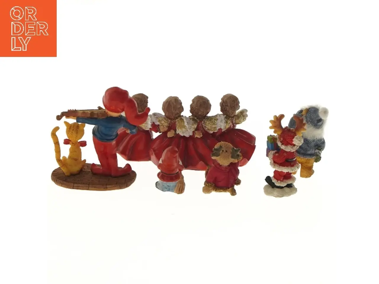 Billede 2 - Juledekorationsfigurer (str. 5-10 cm)