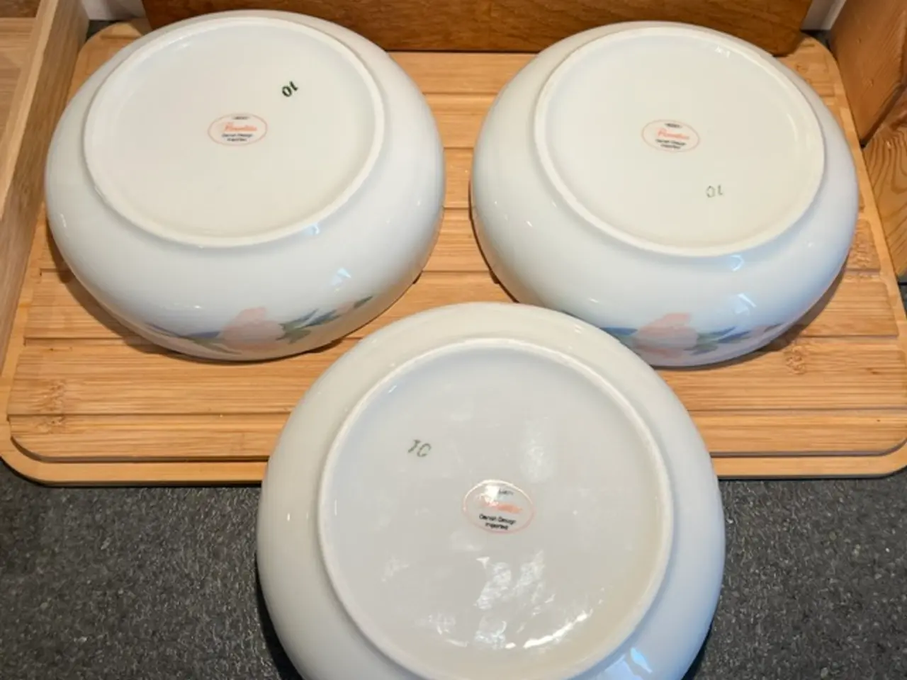 Billede 4 - 3 fine skåle – Atelier Florentina - diameter 16 cm