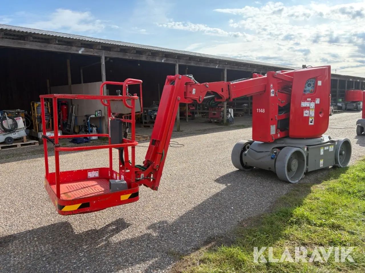 Billede 1 - Bomlift Haulotte HA12CJ+ med knækarm