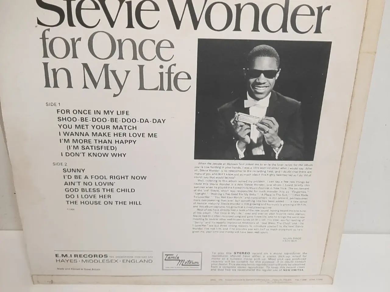 Billede 3 - STEVIE WONDER VINYL