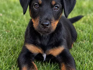 Tysk jagtterrier Hanhvalp
