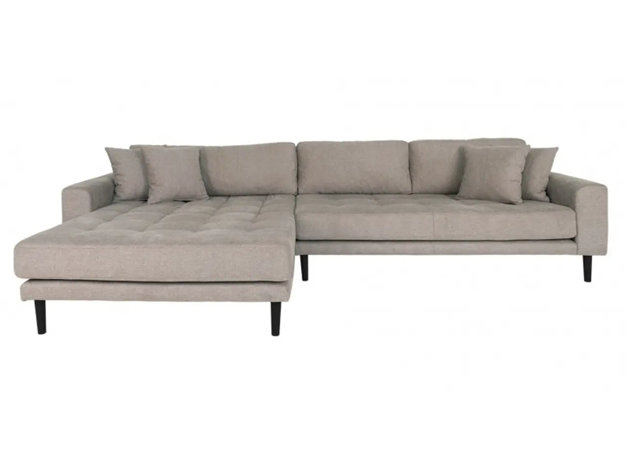 Billede 1 - Lido - Venstrevendt Chaiselongsofa - Stone stof