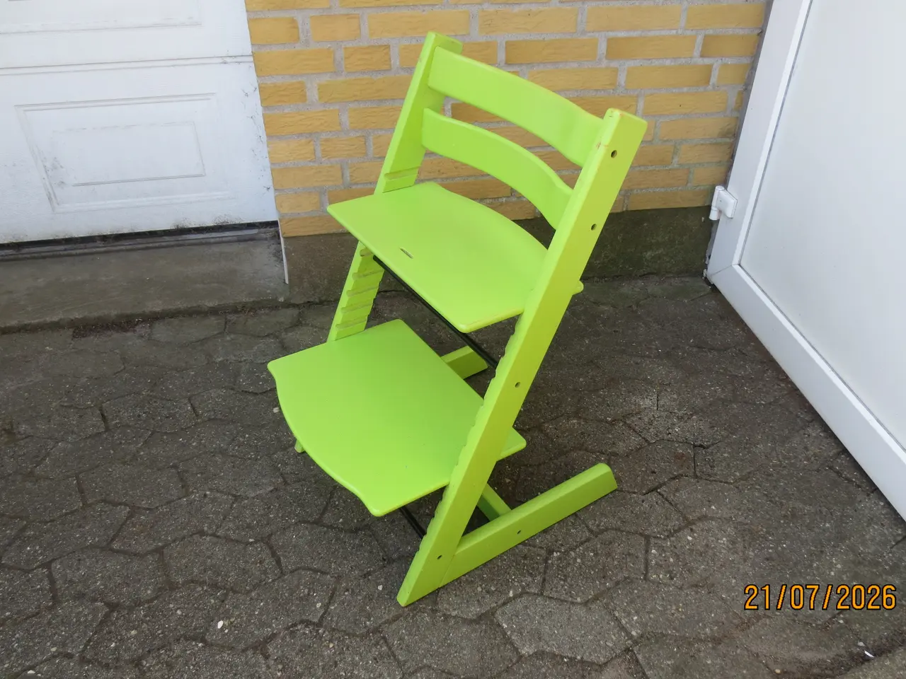 Billede 2 - 1 stk Trip Trap Stokke Højstol