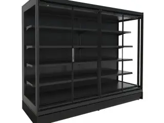 Vægmonteret køleskab – sort – B2035 xD850 xH2050mm
