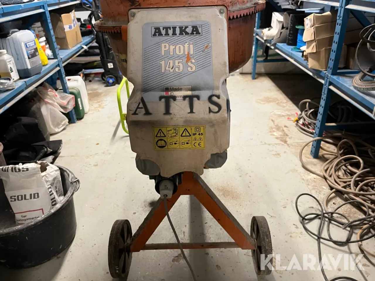 Billede 4 - Betonblander ATIKA Profi 145 s