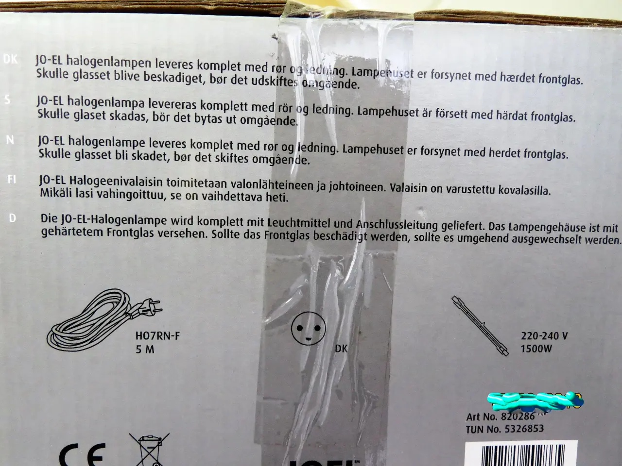 Billede 2 - Halogen arbejds lampe