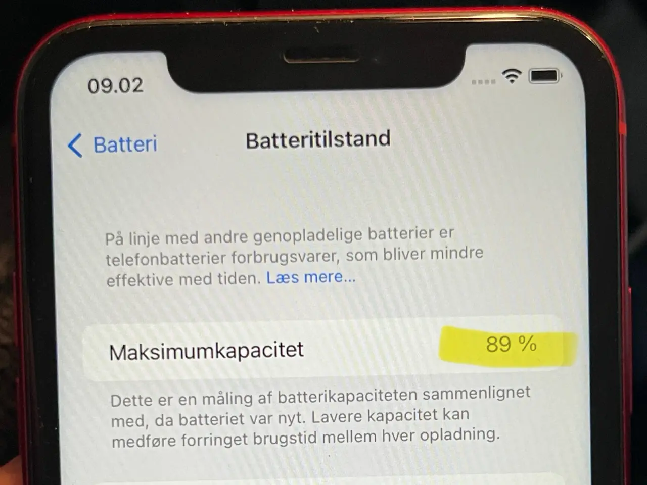 Billede 5 - Rød iPhone XR 128GB – Perfekt stand / Som ny