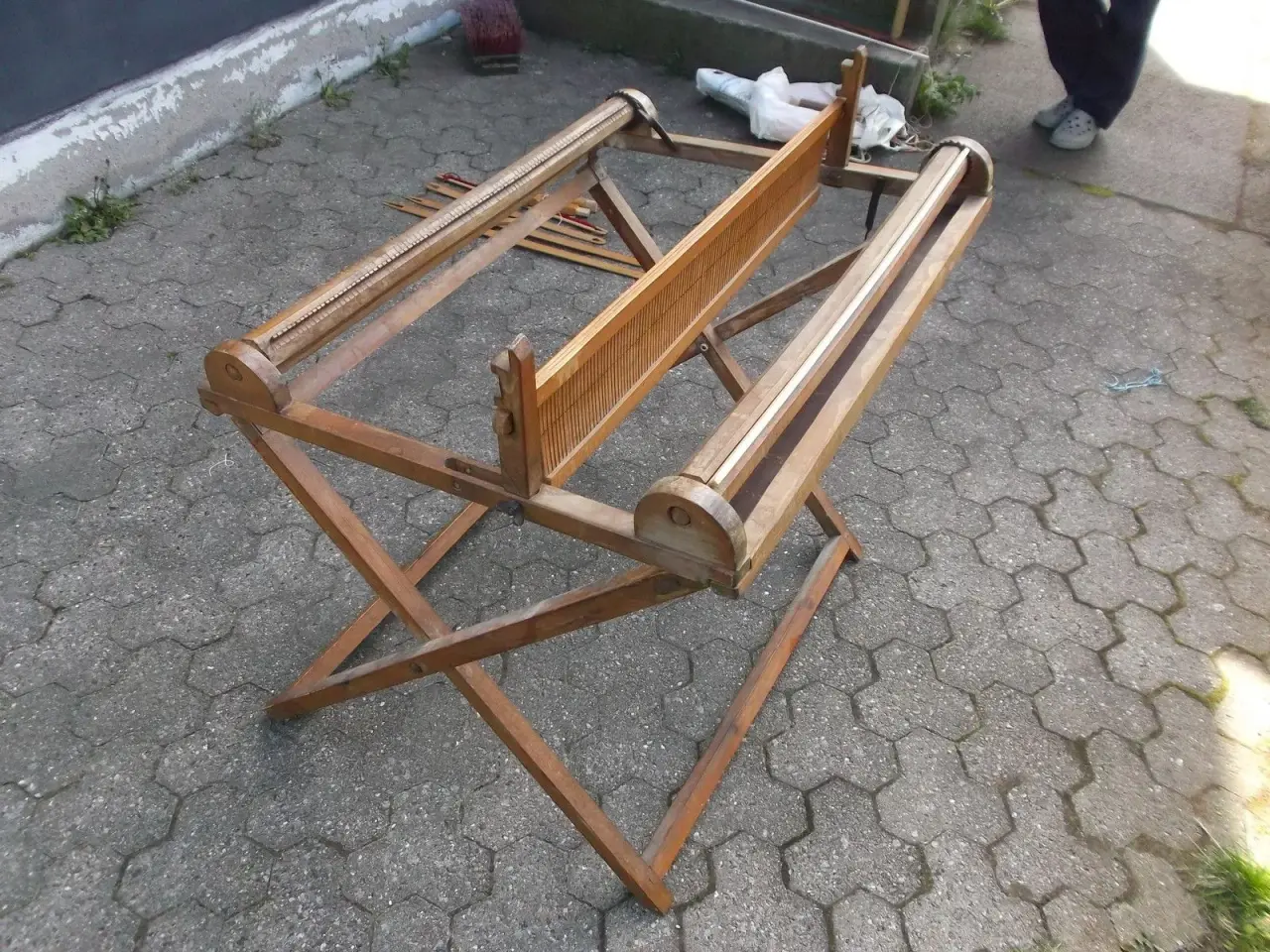 Billede 7 - Væv fra 50'erne Håndlavet