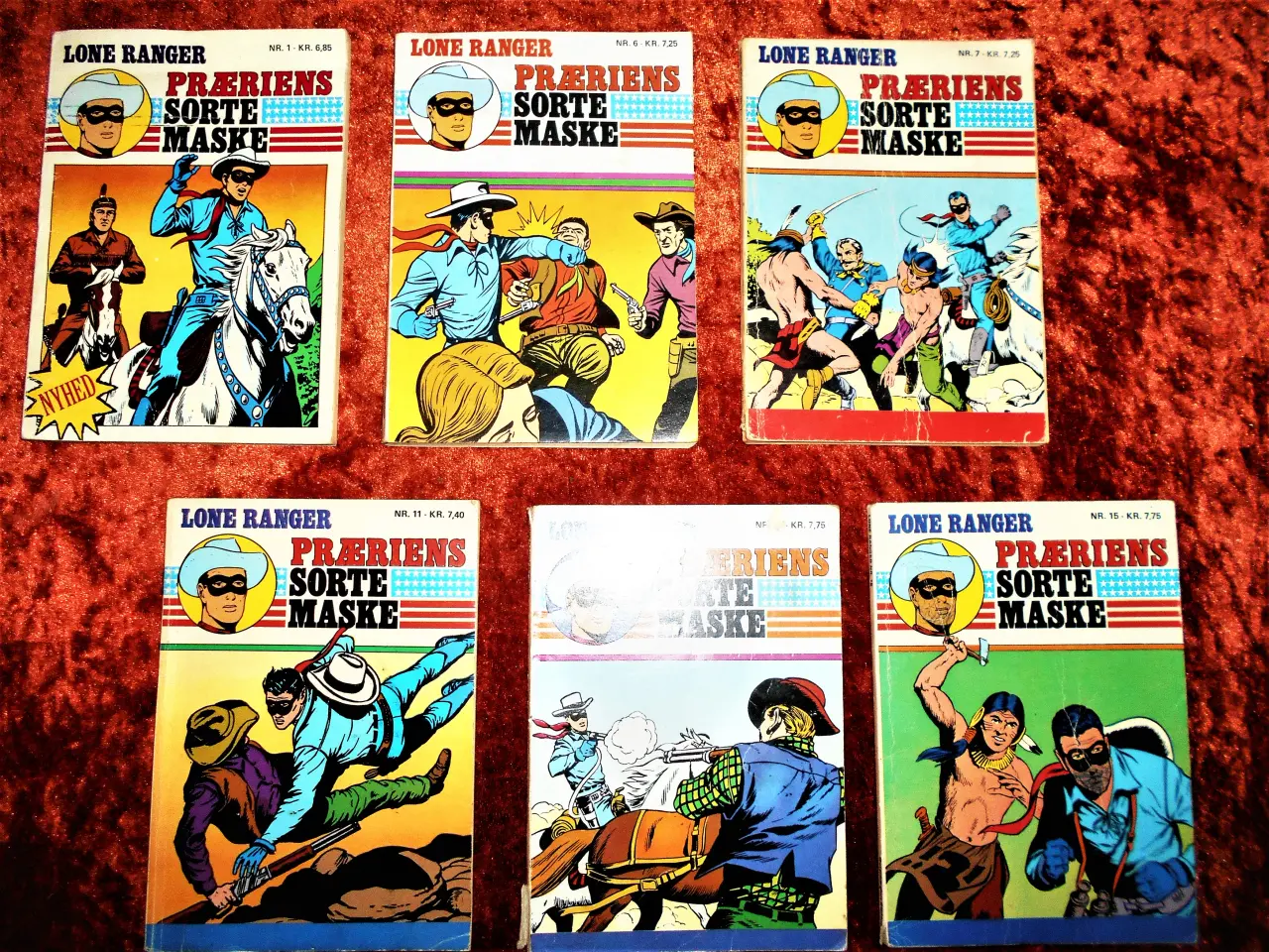Billede 1 - Lone ranger Præriens sorte maske, Tegneserie,