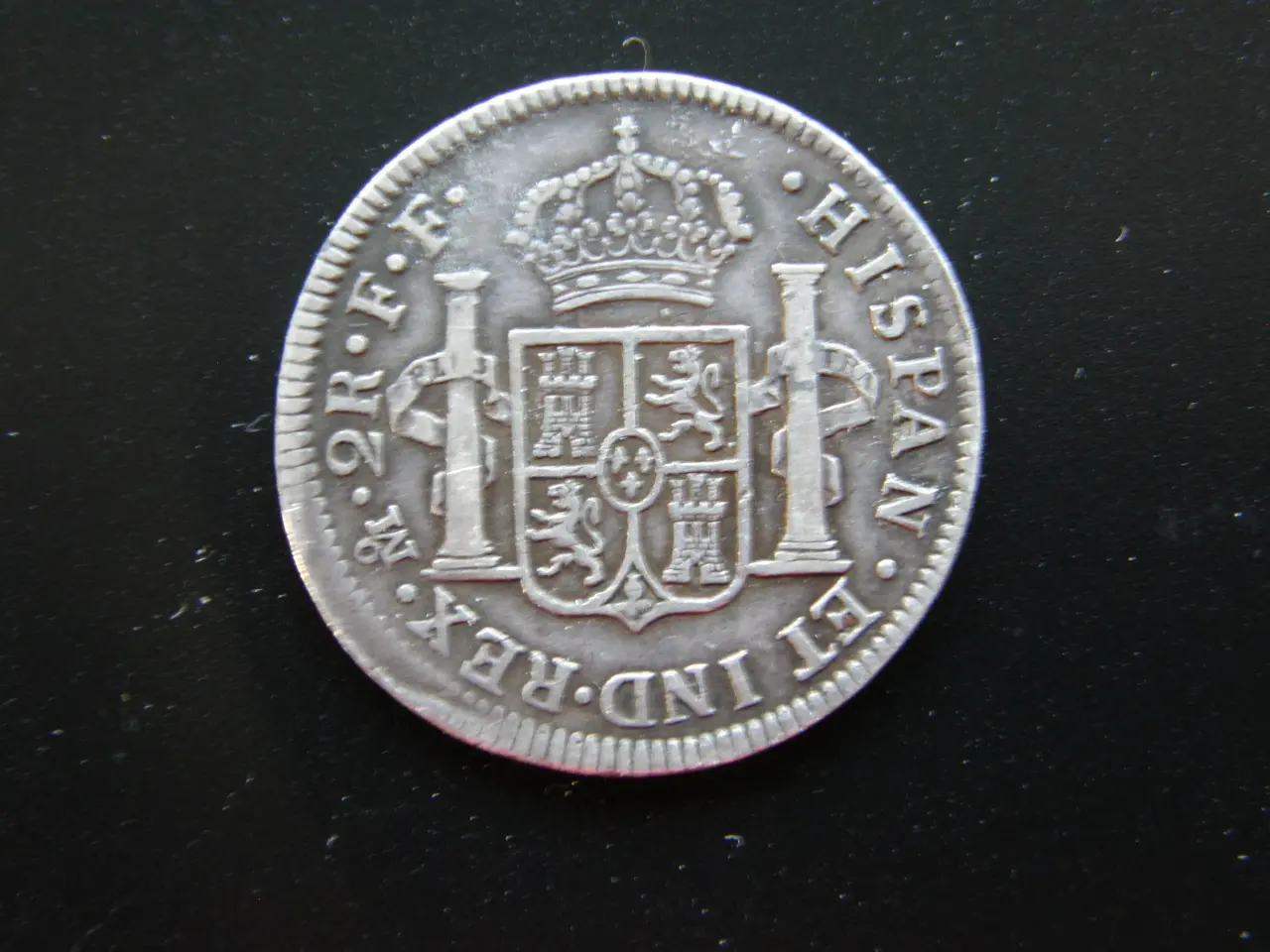 Billede 2 - Mexico 2 Reales 1782 MO FF