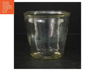 Glasvase (str. Ø. 14 cm. længde, 12 cm)
