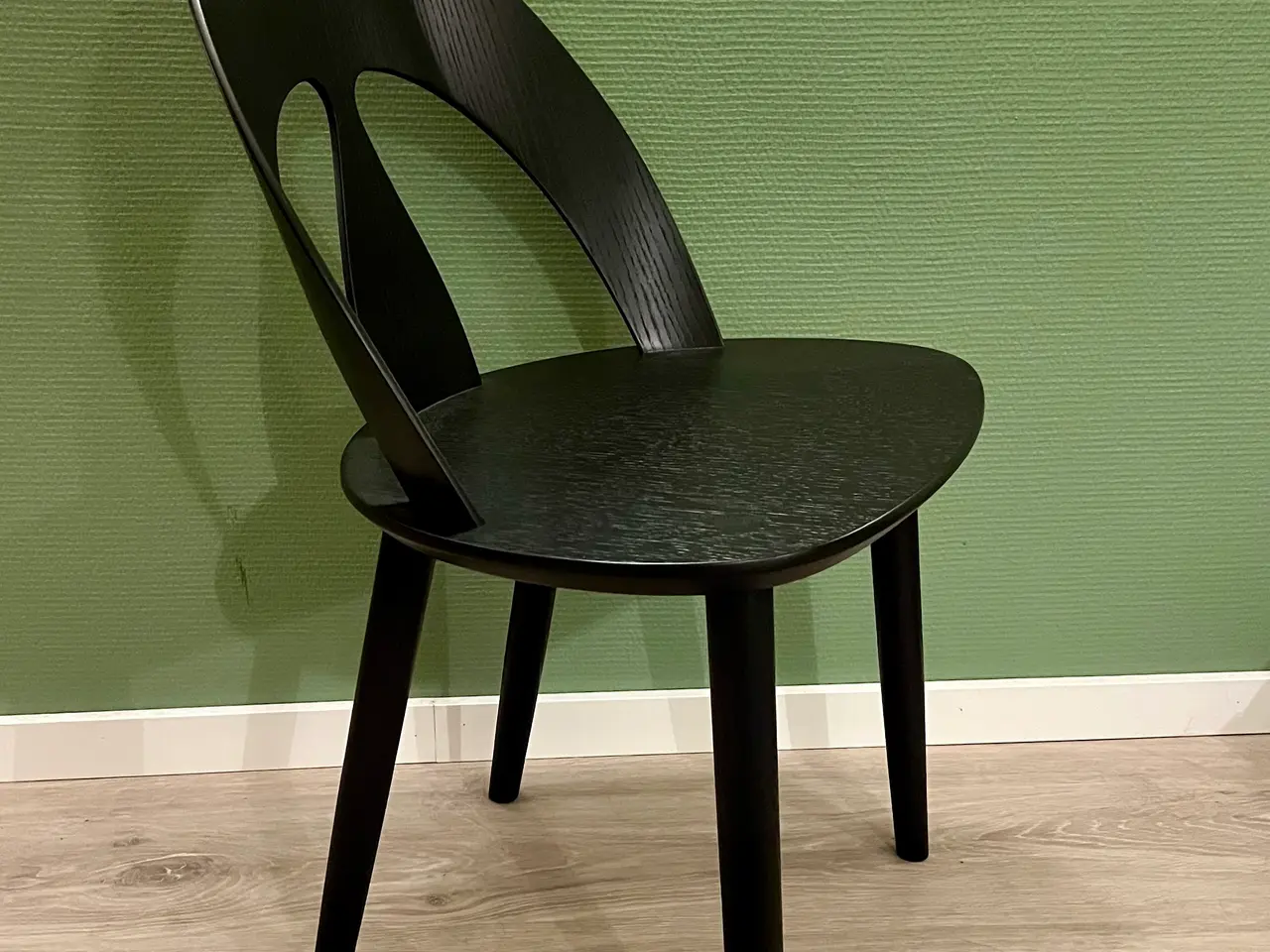 Billede 1 - Børge Mogensen J45 Skalstol, sort