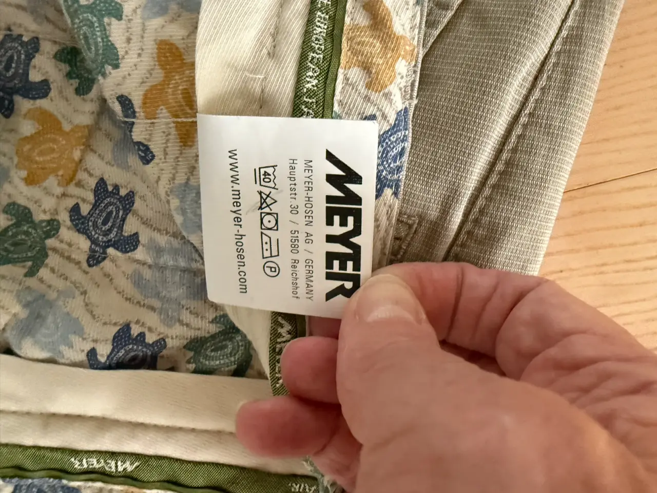 Billede 3 - MEYER Herrebukser, sandfarvet