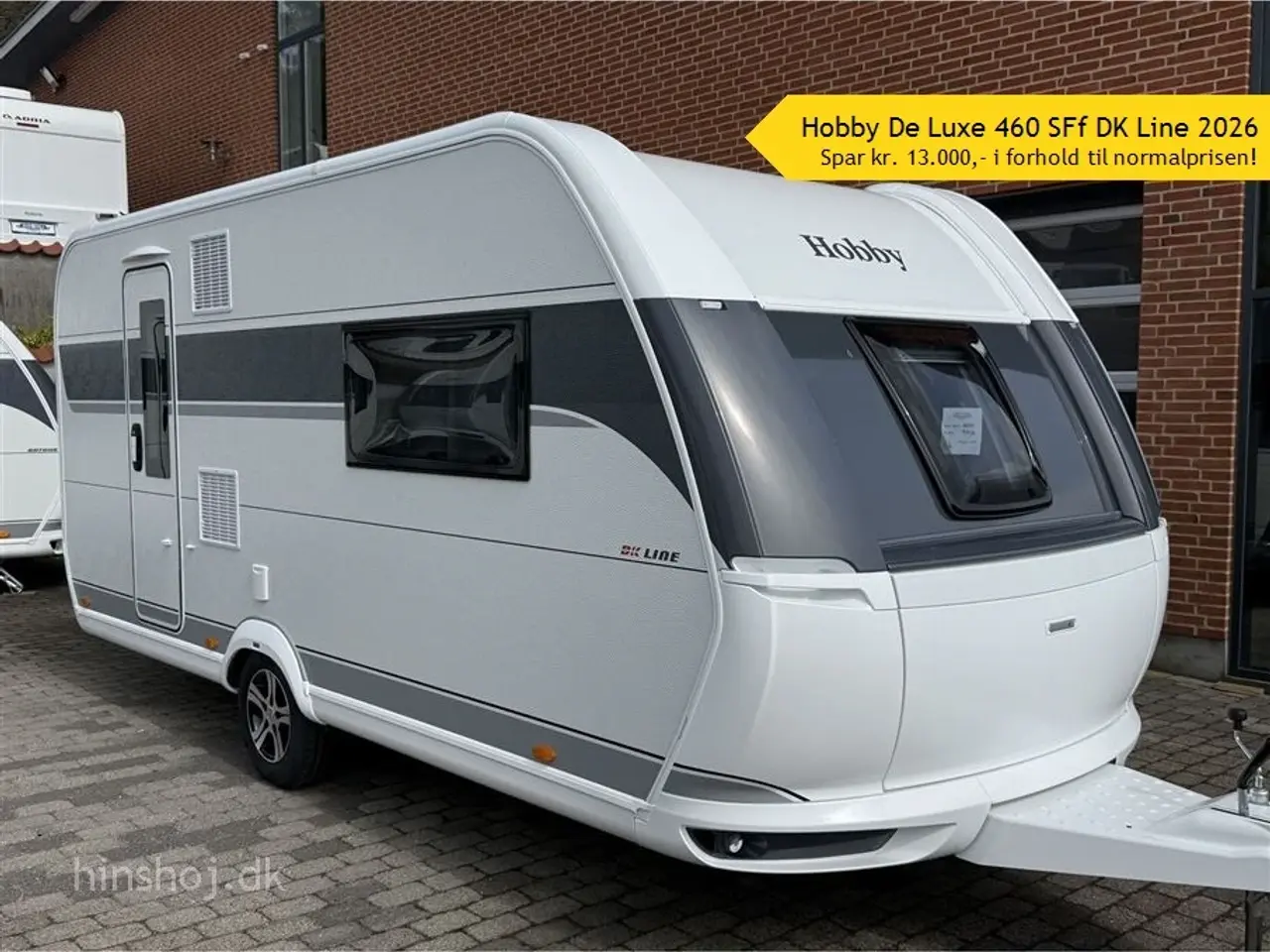 Billede 1 - 2026 - Hobby De Luxe 460 SFf 2026 Hobby De Luxe 460 SFf DK Line Se den hos Hinshøj Caravan A/S