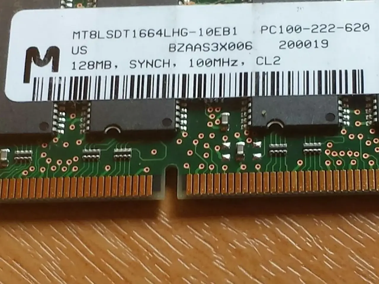 Billede 1 - PC100 144pin 128MB ram!