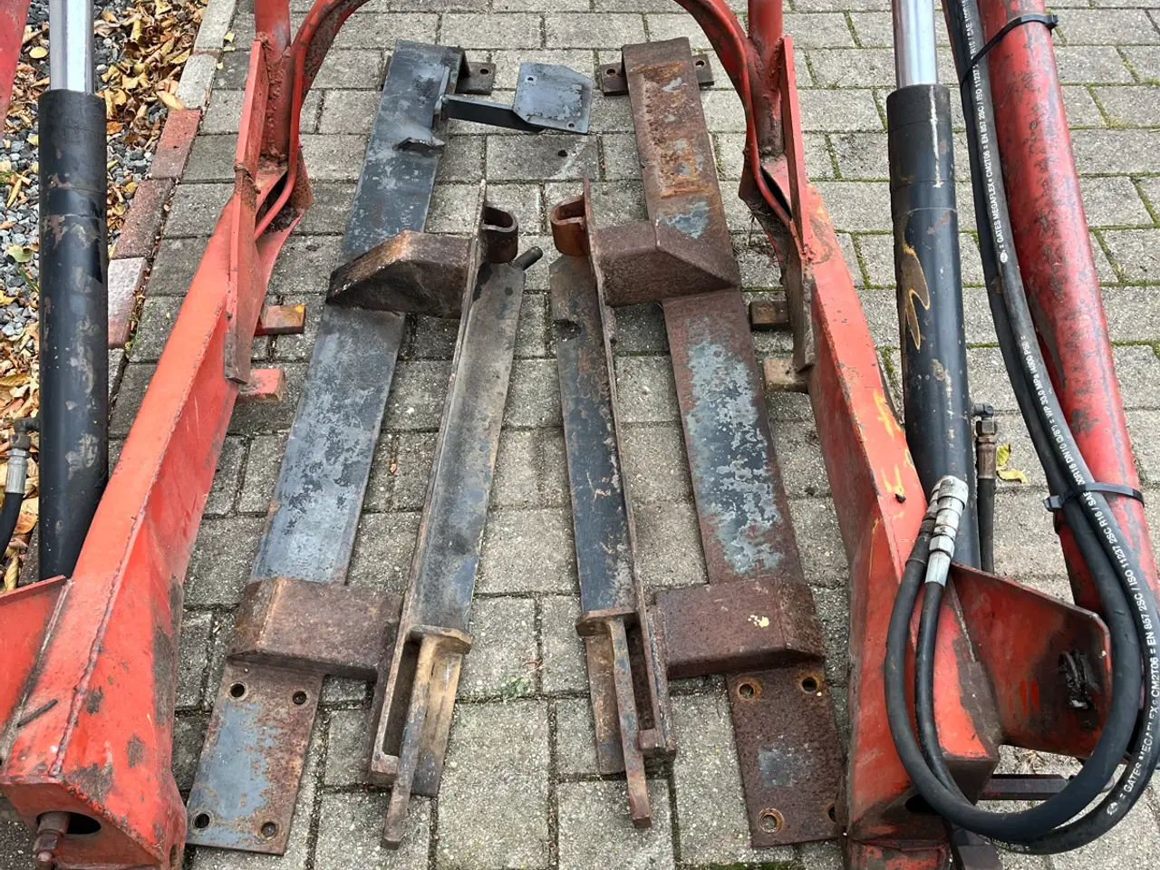 Billede 3 - Frontlæsser til Fiat 70-90 traktor
