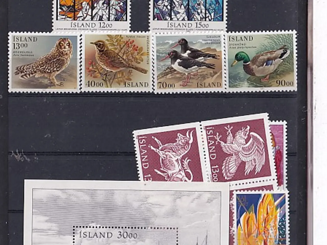 Billede 1 - Island - 1987 . Komplet. - Postfrisk