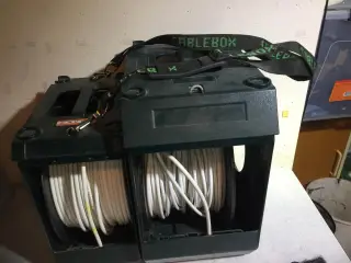 COAX/KABEL HOLDER AFRULLER + kabel