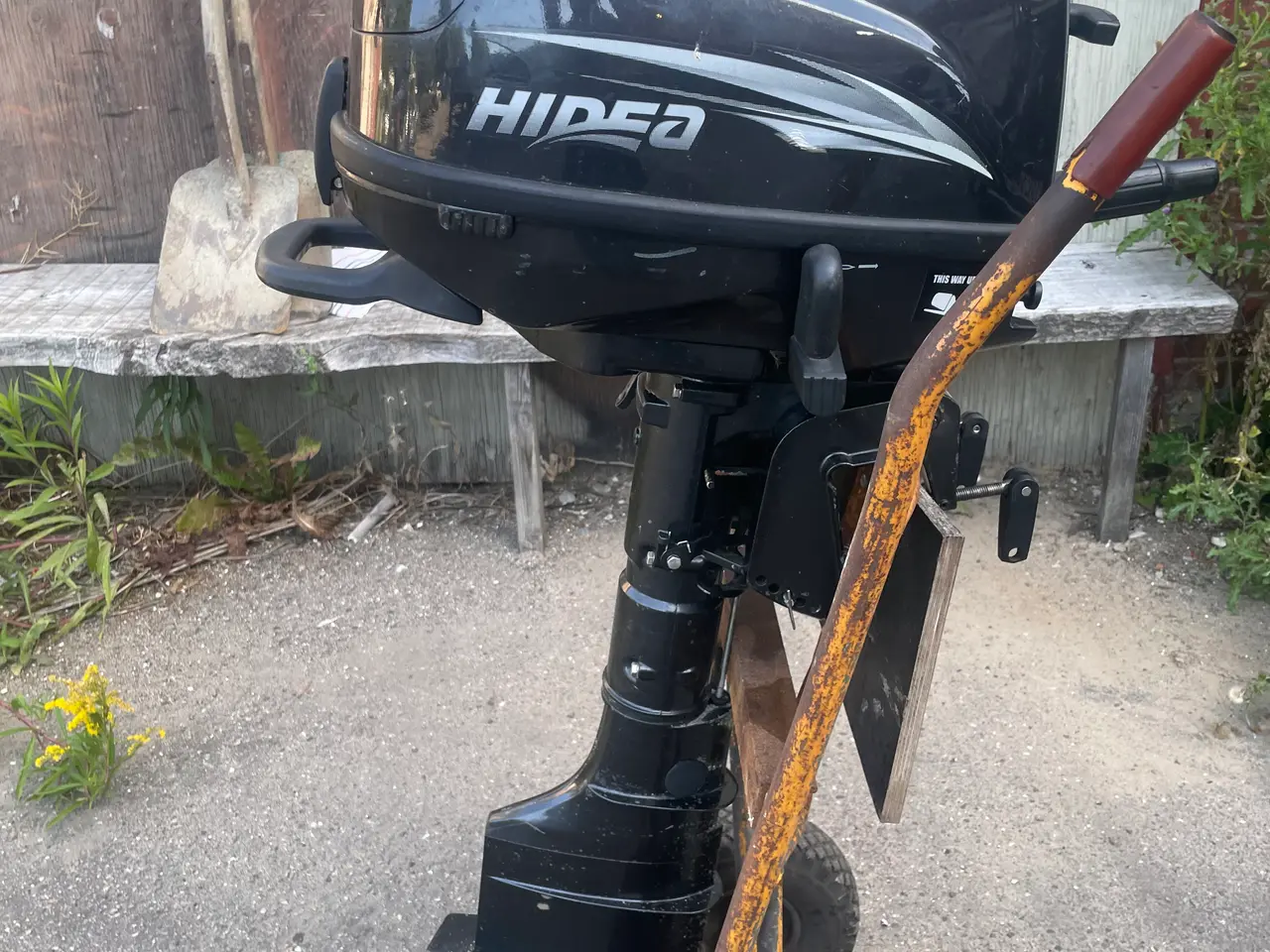 Billede 3 - Påhængsmotor 6hk 4-takt Hidea