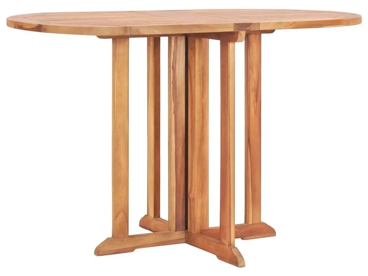 Billede 1 - Foldbart havebord 120x70x75 cm massivt teaktræ