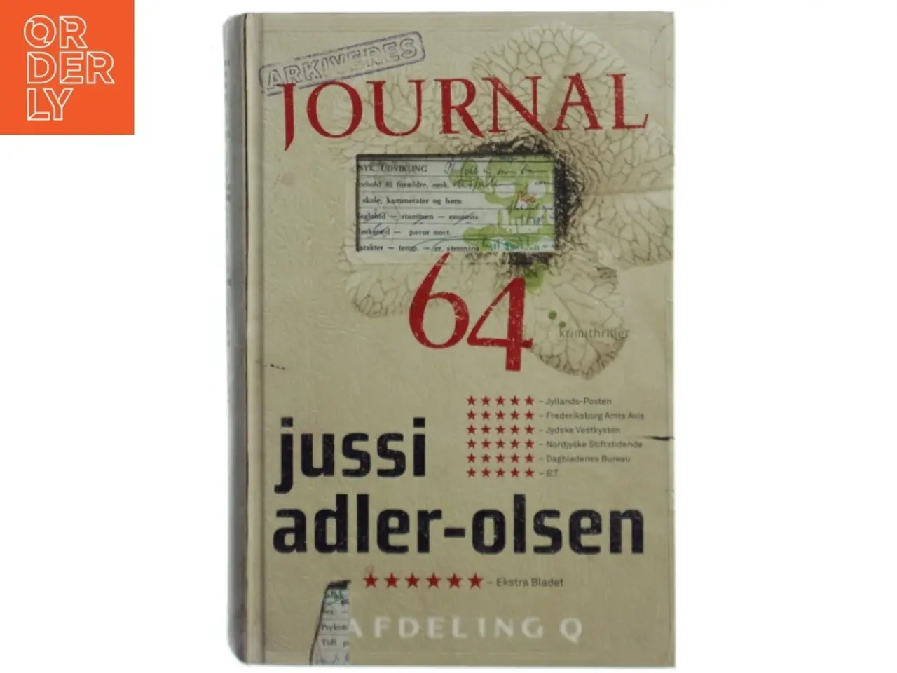 Billede 1 - Journal 64 : krimithriller af Jussi Adler-Olsen (Bog)