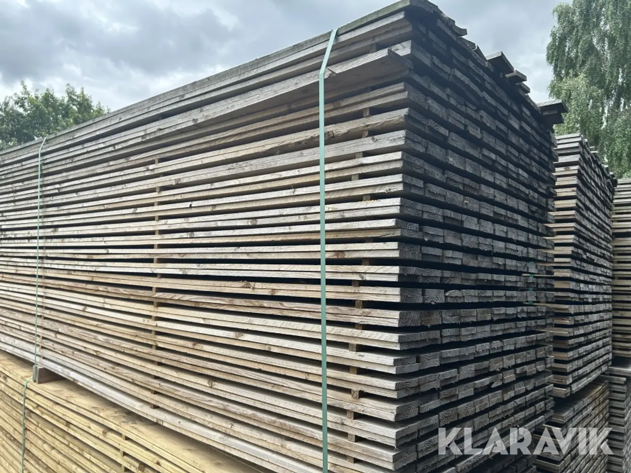 Billede 7 - Brædder trykimprægneret Thorlund Skou 16 × 100 mm, 506 Styk