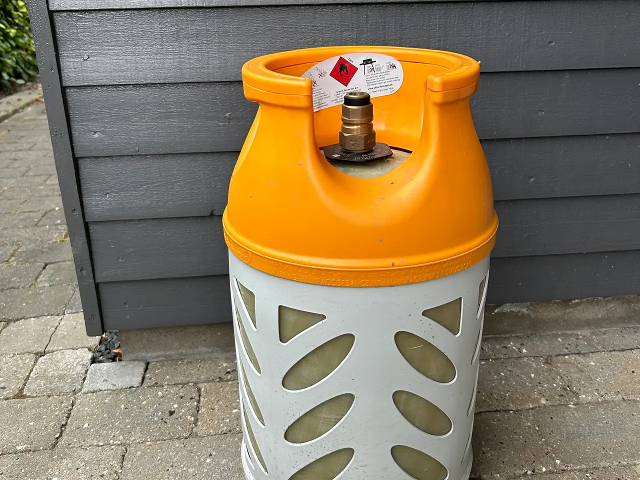 Billede 2 - Kosan Gas 10 kg letvægtsflaske (tom)