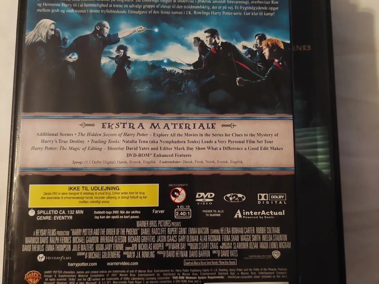Billede 3 - Harry Potter DVD forskellige