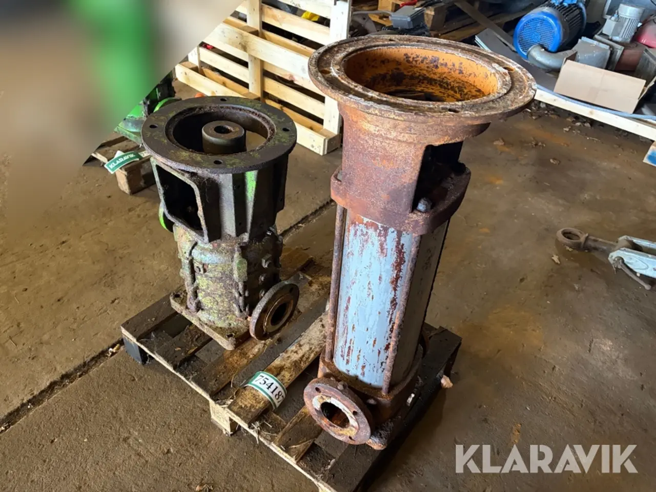 Billede 1 - Trykpumper Rovatti og Grundfos - 2 styks