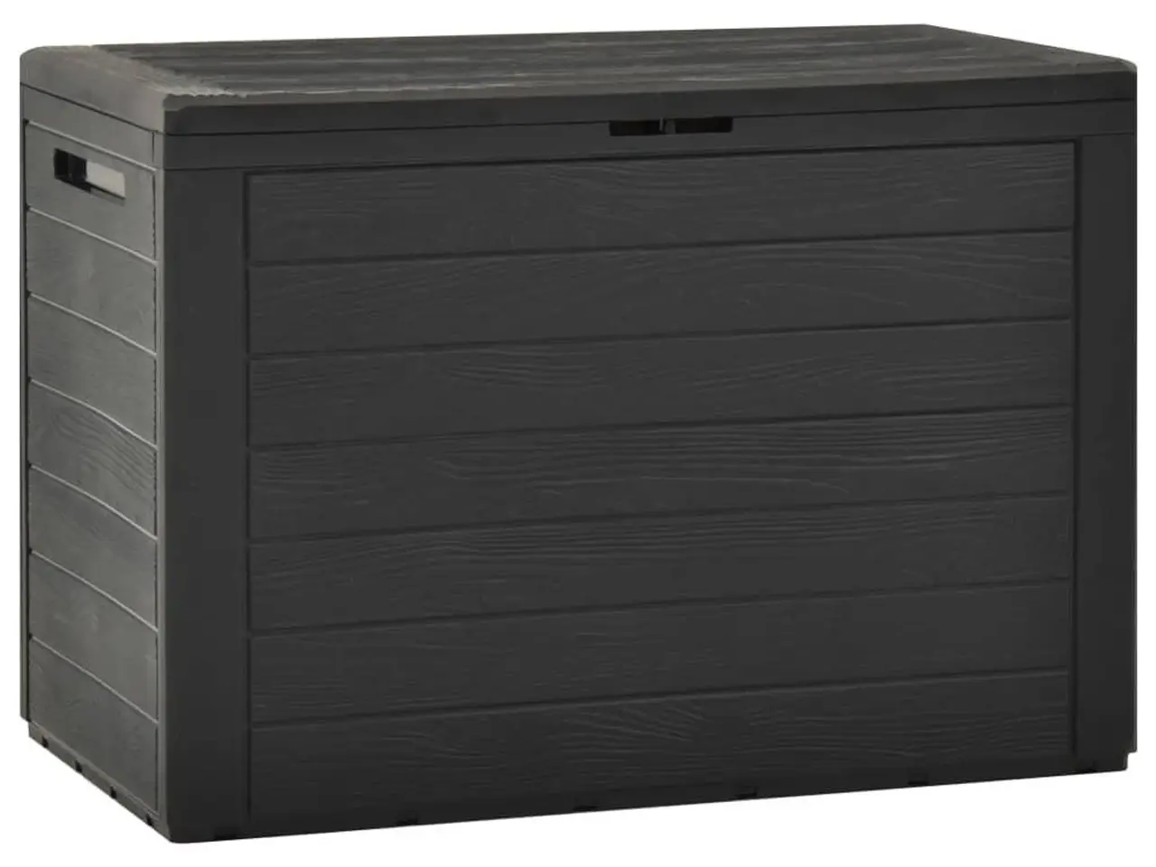 Billede 1 - Opbevaringsboks til have og terrasse 78×44×55 cm - antracitgrå, 190 l