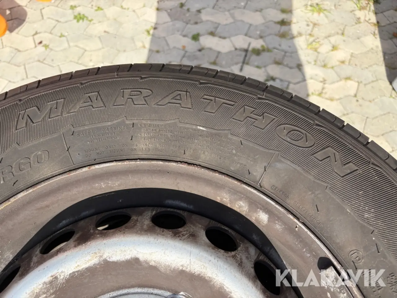 Billede 6 - Dæk på fælg Goodyear Marathon 4 styk