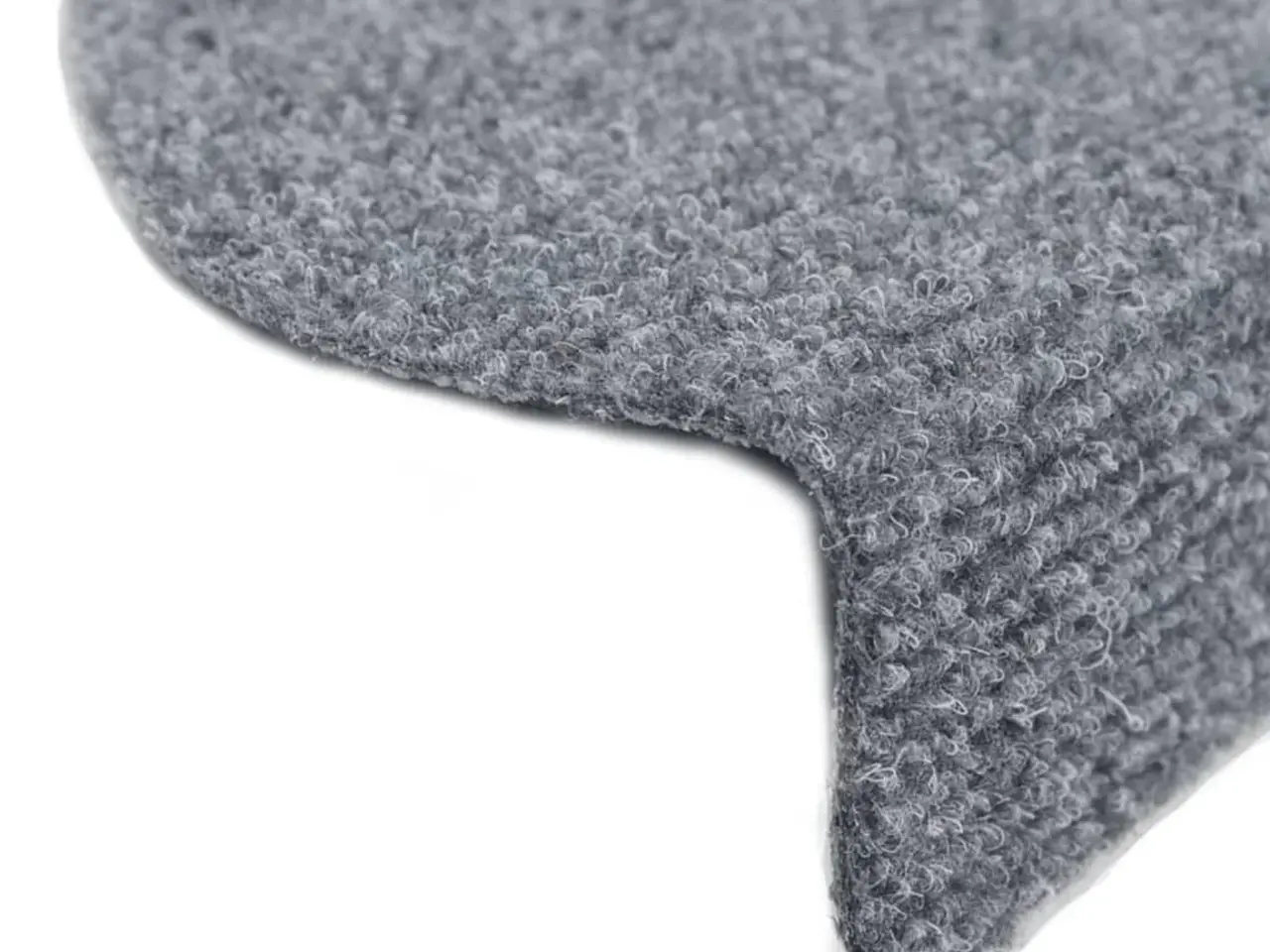 Billede 6 - Selvklæbende trappemåtter - 10 stk., 56×17×3 cm, tuftet lysegrå