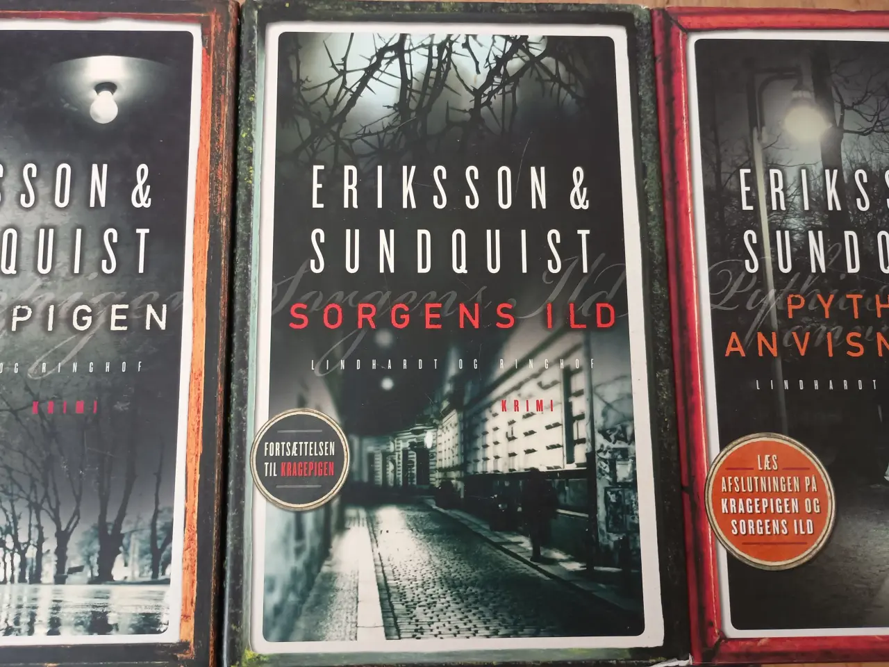 Billede 1 - Eriksson & Sundquist trilogien.