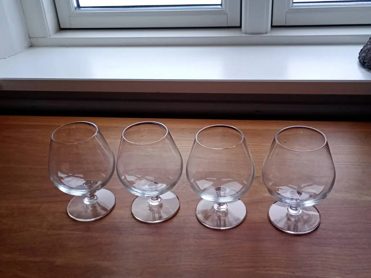 Billede 1 - Cognacglas, 4 flotte glas