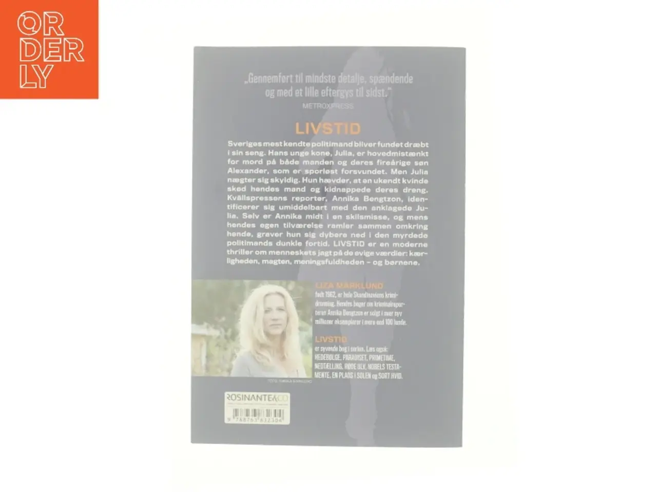 Billede 3 - Livstid : krimi af Liza Marklund (Bog)
