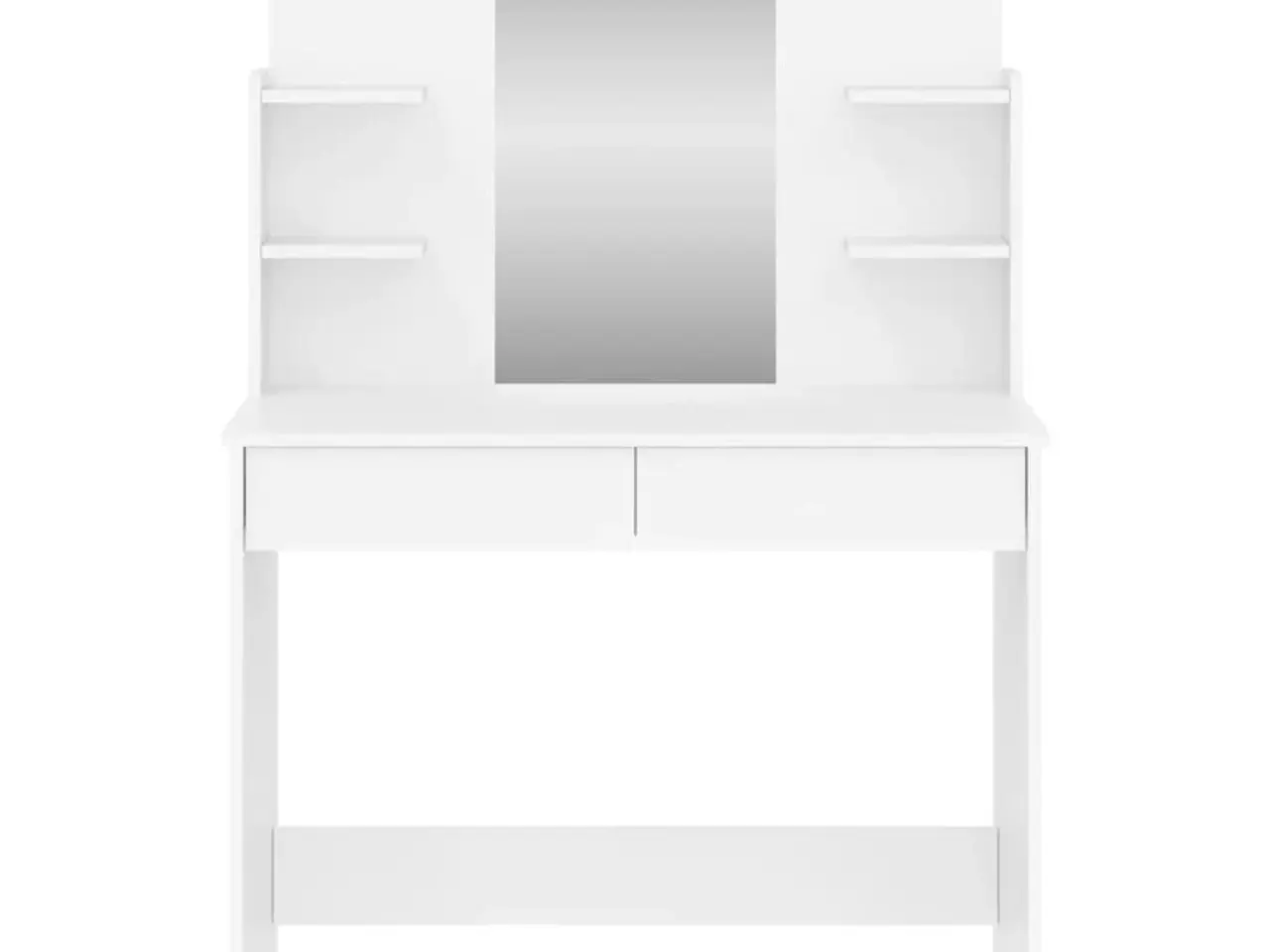 Billede 4 - Makeupbord med spejl 96x39x142 cm hvid