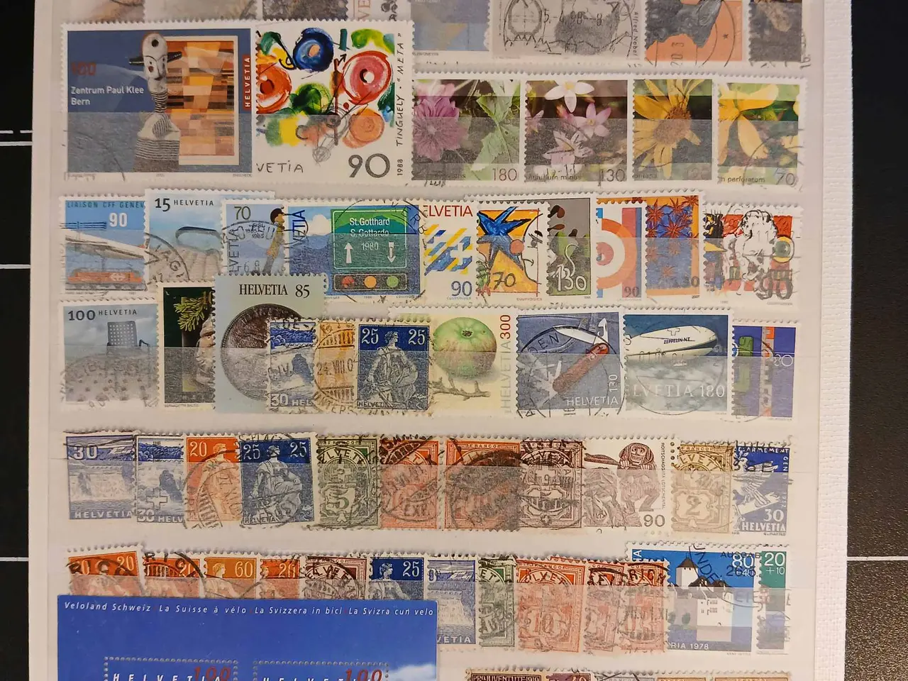 Billede 4 - Schweiz (264) 6 plancher med 8 sider
