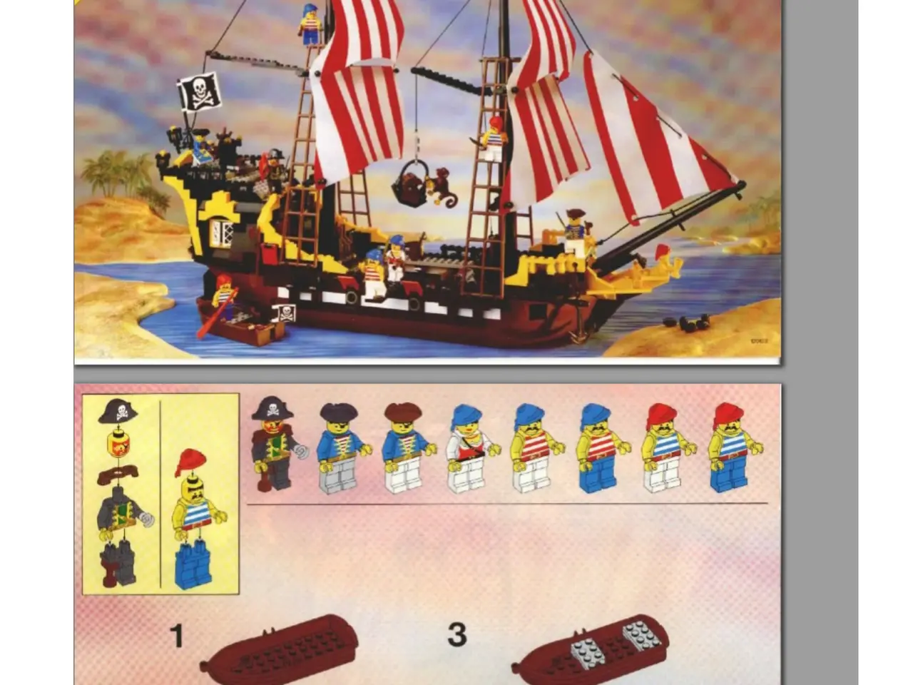 Billede 5 - Lego: Black Seas Barracuda sæt 6285 (med mangler)