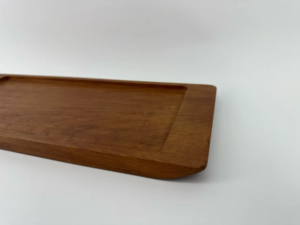 Billede 4 - Lille retro teak fad