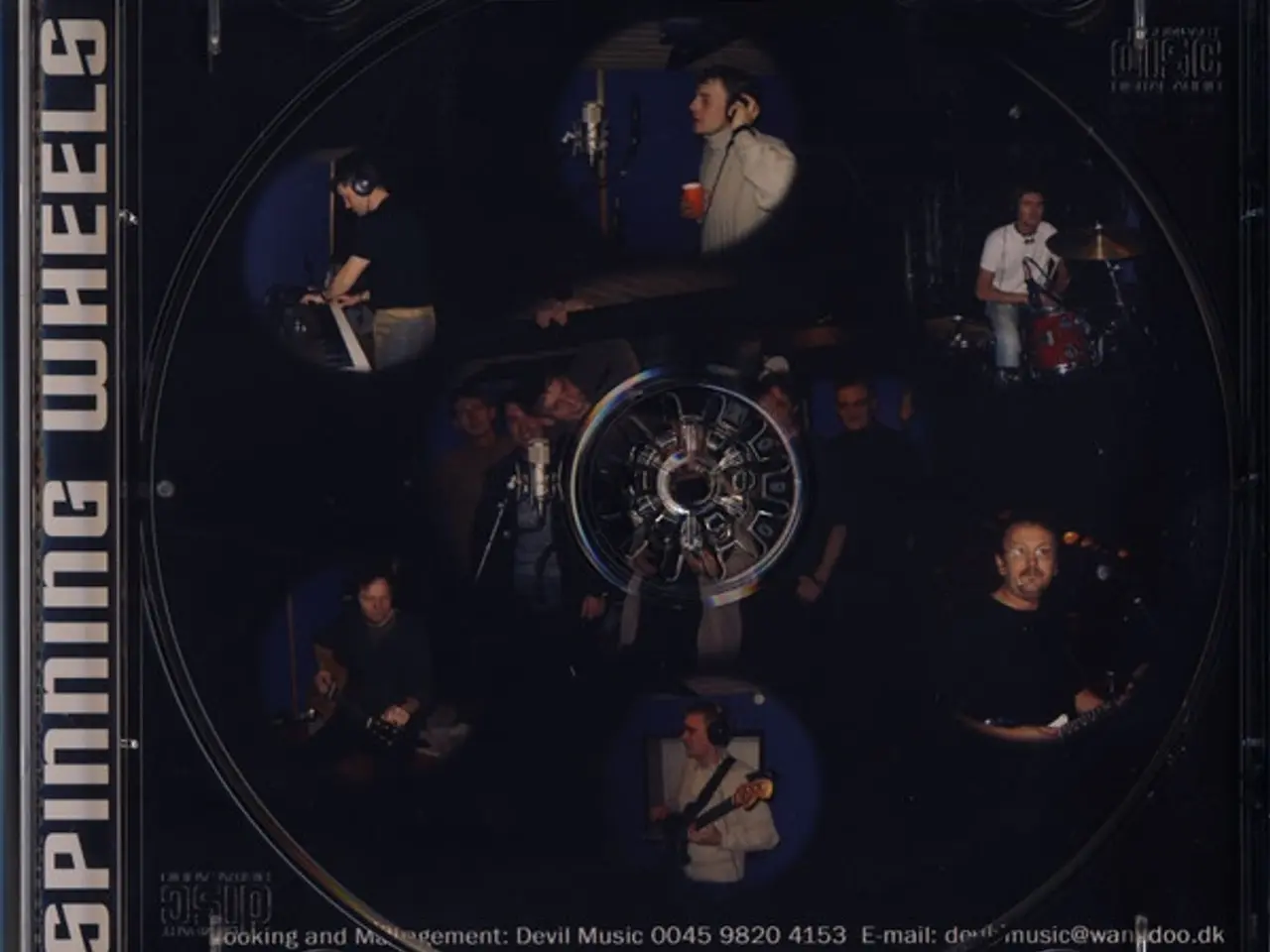 Billede 3 - Spinning Wheels – The Gorilla Song – CD