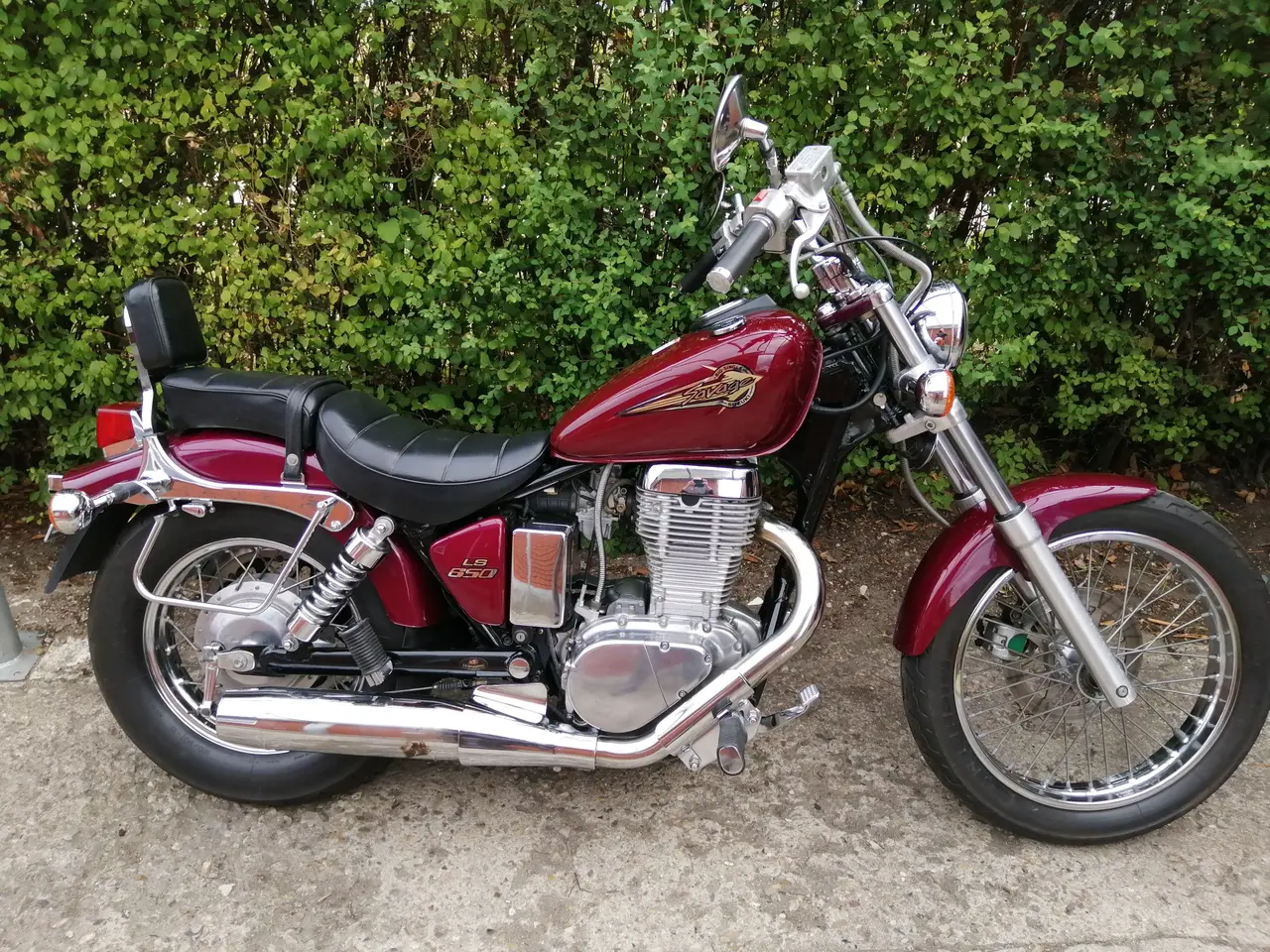 Billede 1 - Suzuki Savage LS 650 - Meget pæn og velkørende