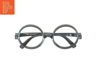 Runde plastbriller, 13,5 cm (str. 13,5 cm)