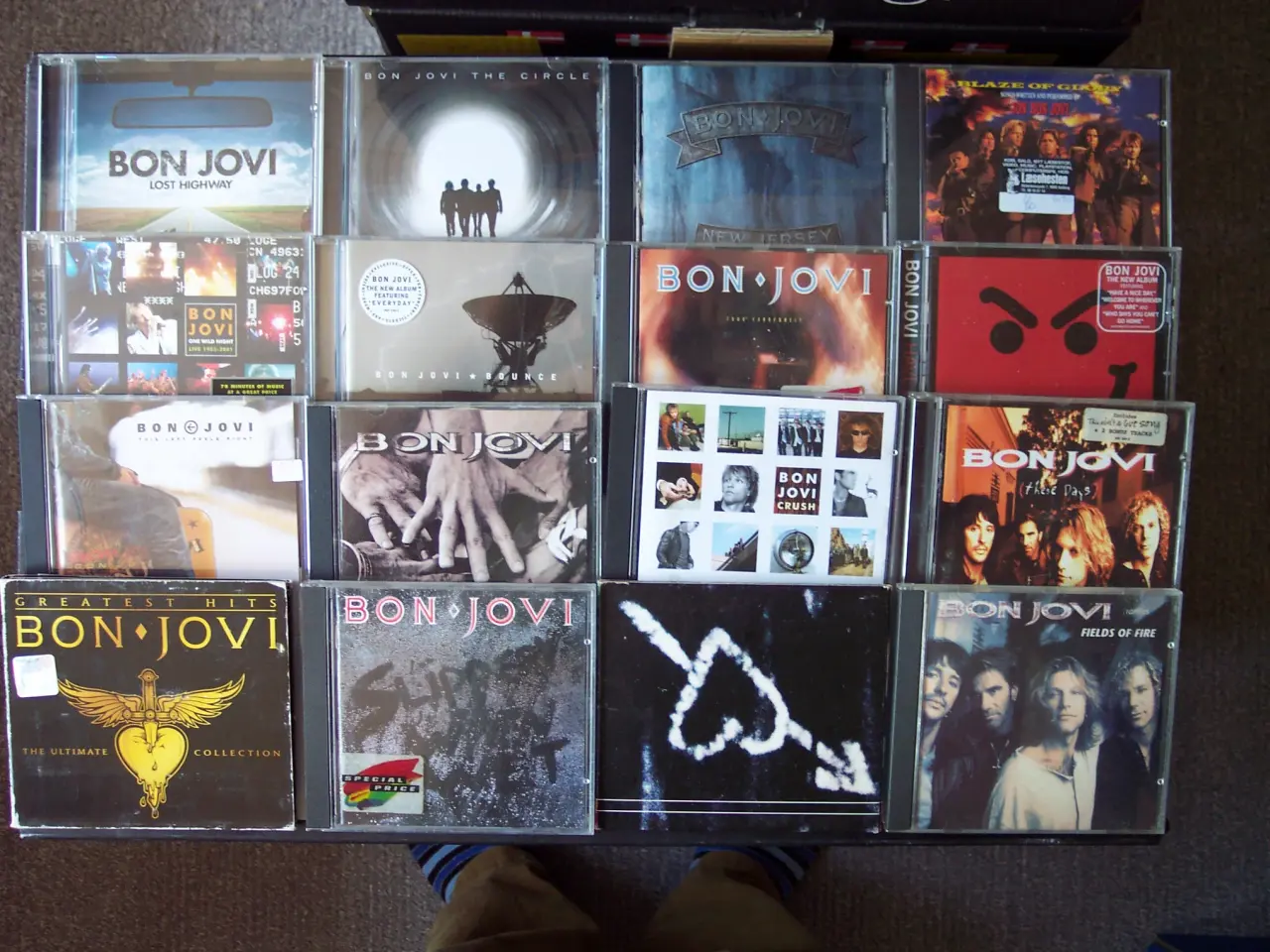 Billede 1 - .BON  JOVI  CDer sælges stykvis 