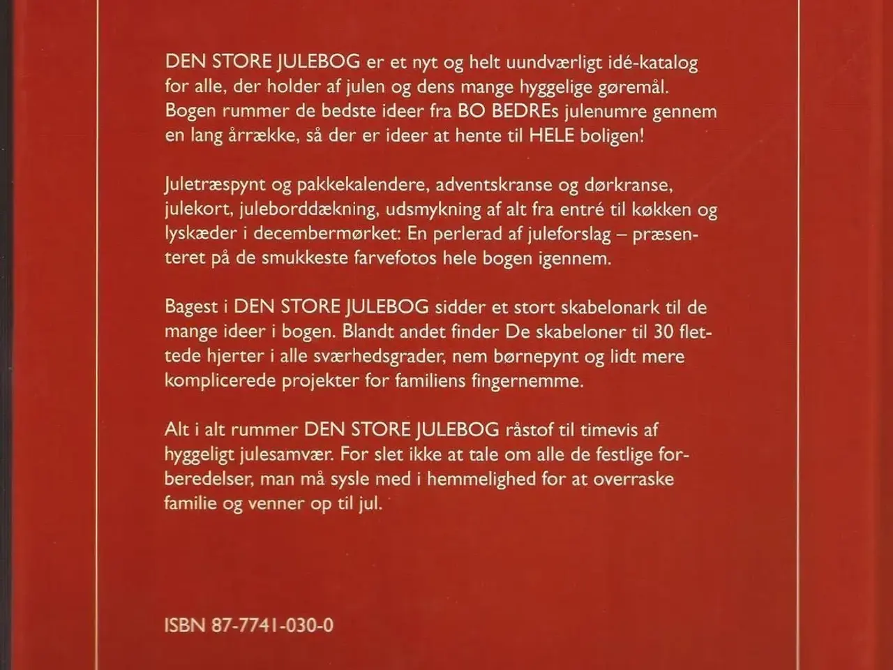 Billede 2 - Bog: Den Store Julebog (GIV ET PRISBUD)