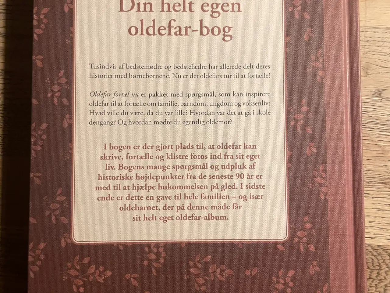 Billede 2 - Oldefar fortæl nu, Elma van Vliet