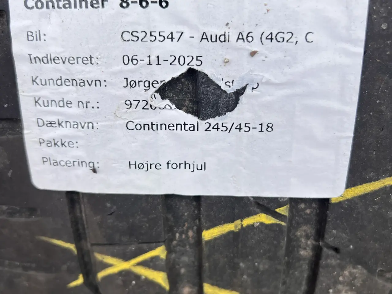 Billede 3 - Dæk/fælge kørt på Audi A6
