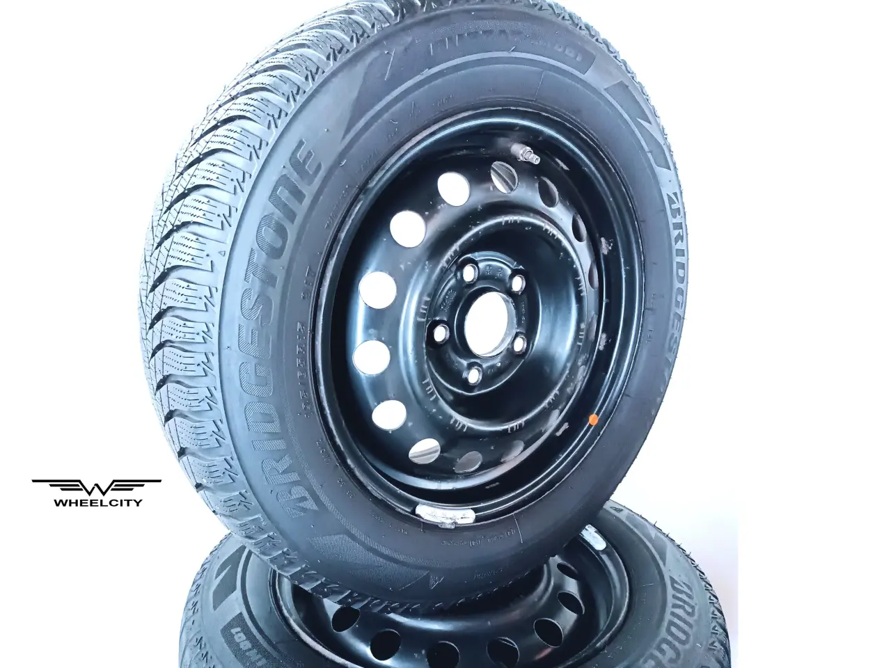 Billede 1 - 5x114,3 15" ET46 nav 67,1ø vintersæt inkl.TPMS
