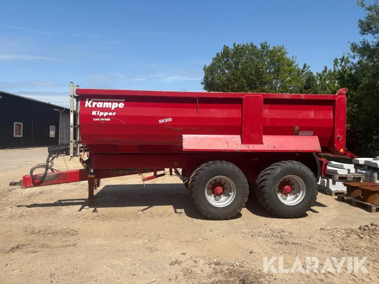 Billede 2 - Tipvogn Krampe SK500 21 tons